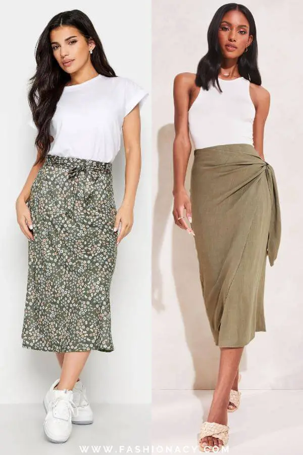 Midi Summer Skirt Outfits