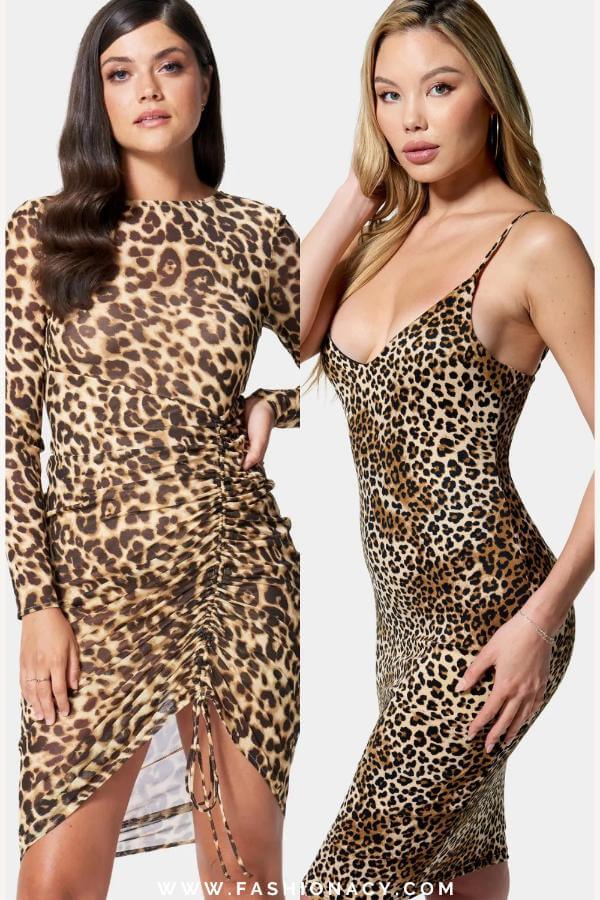 Short Leopard Dresses