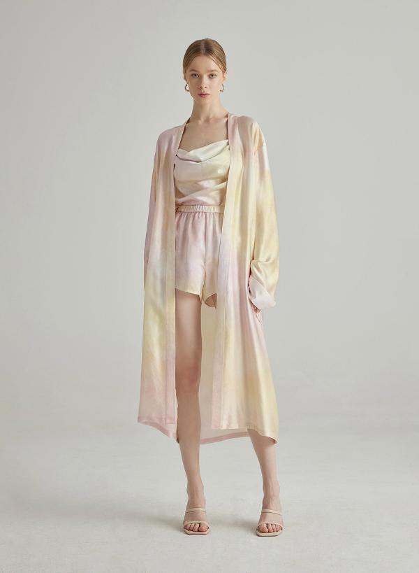 Silk Nightgown Set