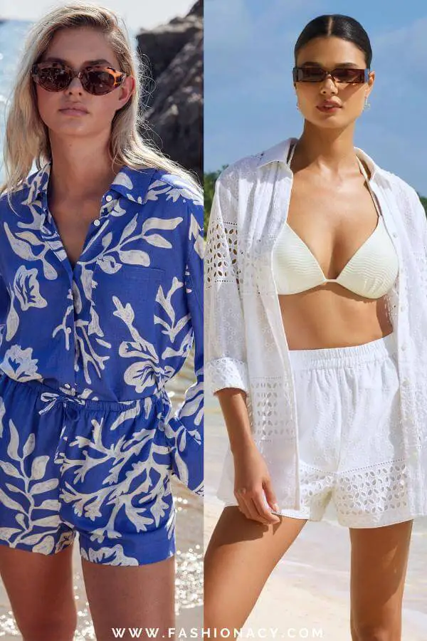 Beachwear With Shorts