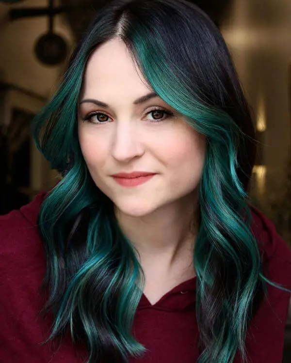 Emerald Green Hair Color