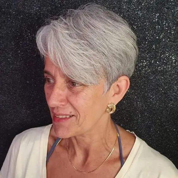 Hairstyles For Women Over 70 Grey