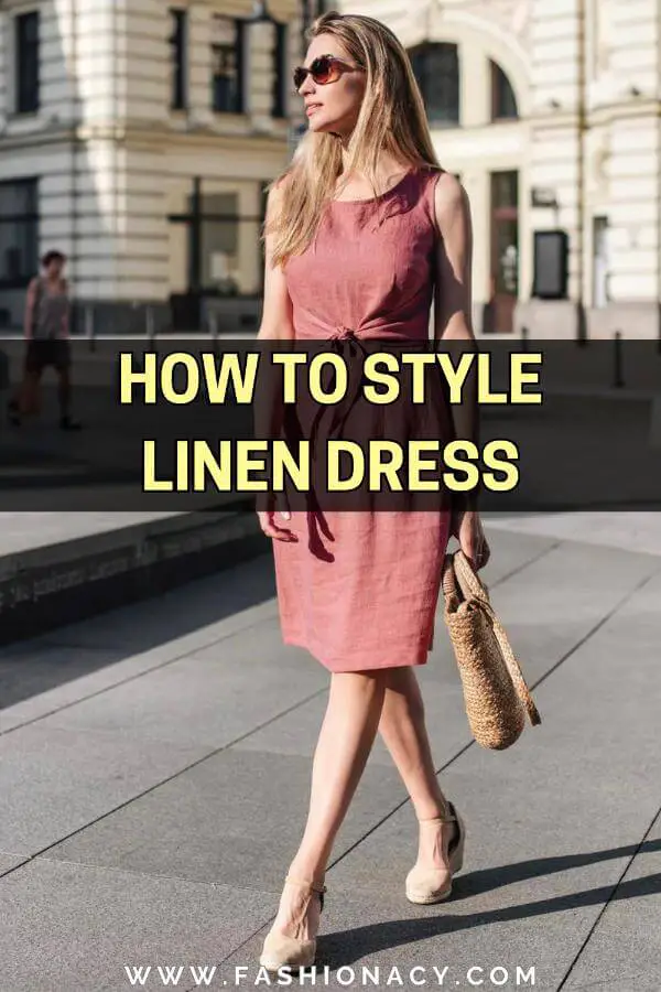 How to Style Linen Dress