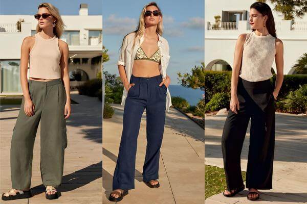 How to Style Linen Pants Women