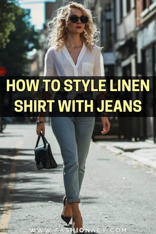 How to Style Linen Shirt With Jeans