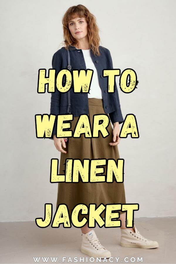 How to Wear a Linen Jacket