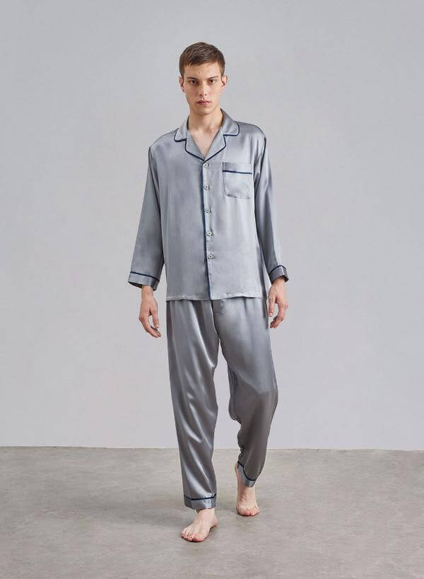 Luxury Men's Silk Pajamas