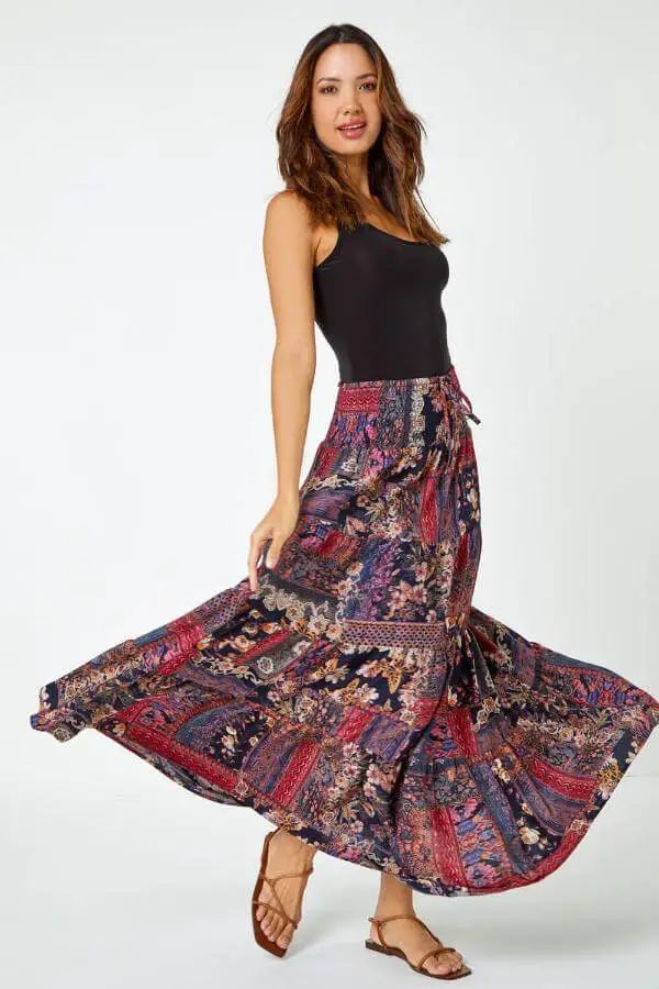 Maxi Summer Skirt Outfit