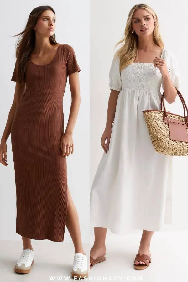 Midi Summer Dresses Modest