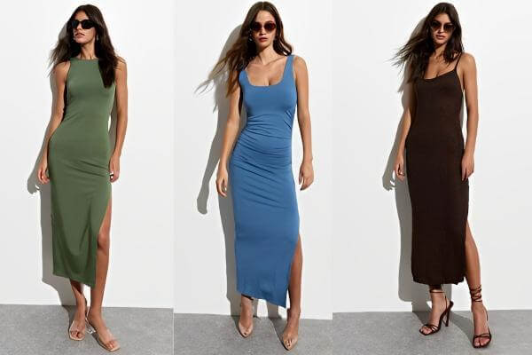 Midi Summer Dresses Women