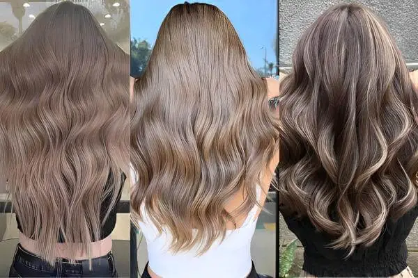 Milk Tea Hair Color Ideas
