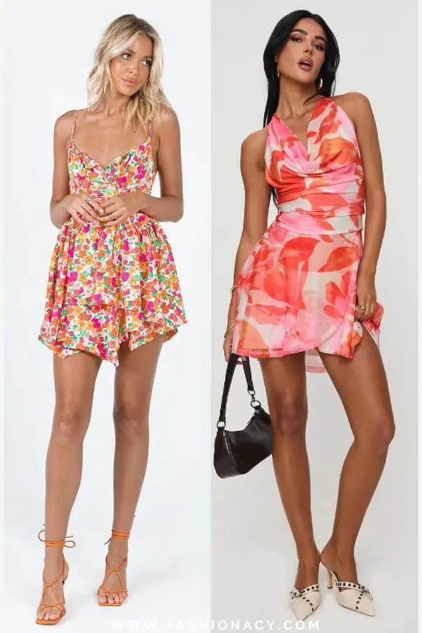 Mini Summer Dress Floral