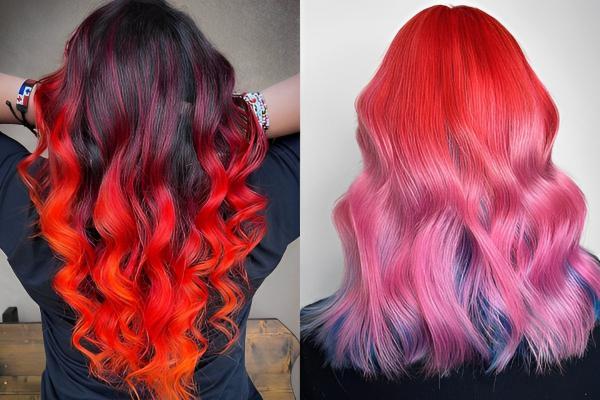 Red Ombre Hair Ideas