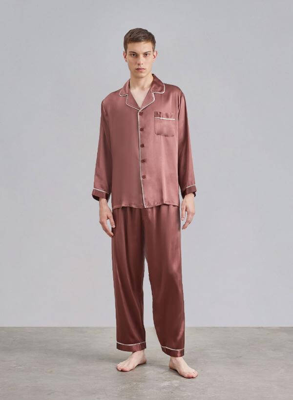 Silk Pajamas Men