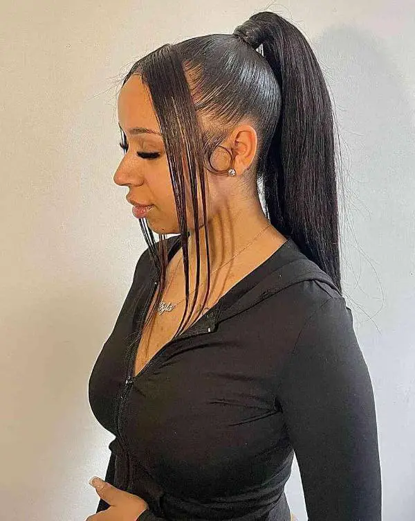 Sleek Ponytail Black Women