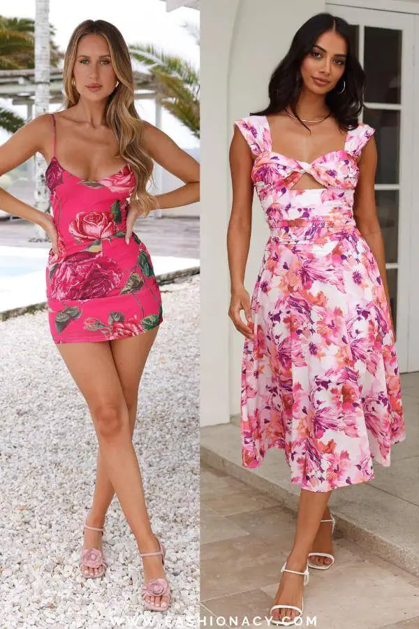 Summer Floral Dress For Women