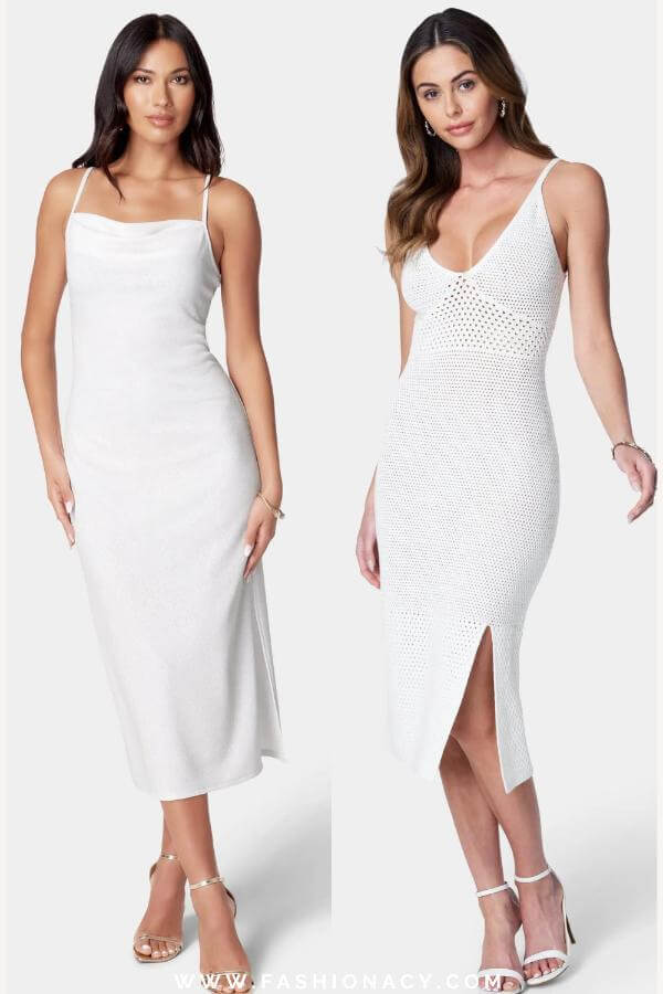 White Summer Dress Long