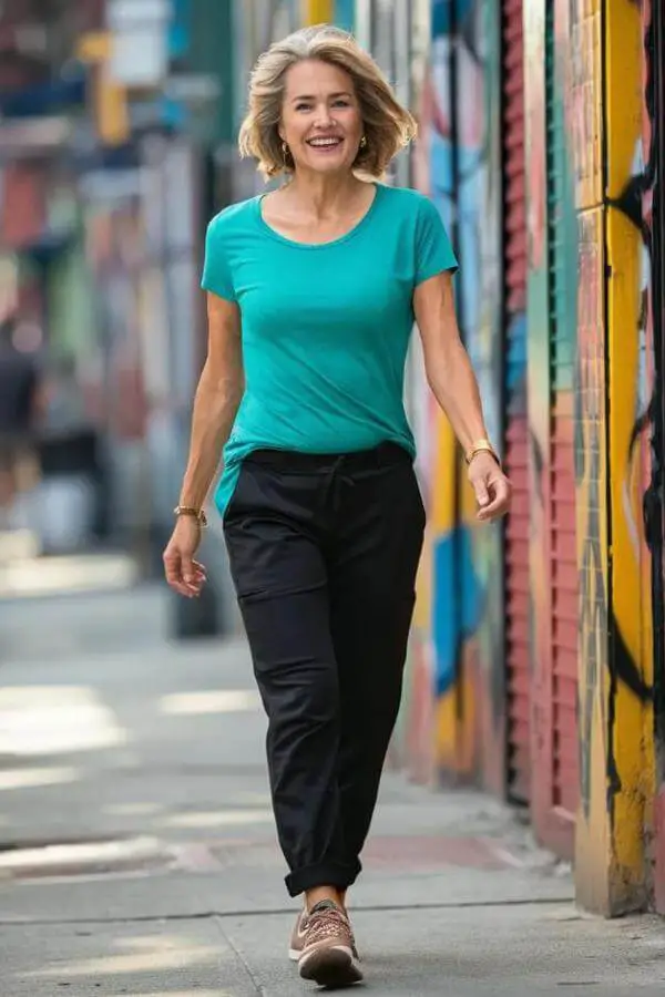 60 Year Old Woman Fashion Casual