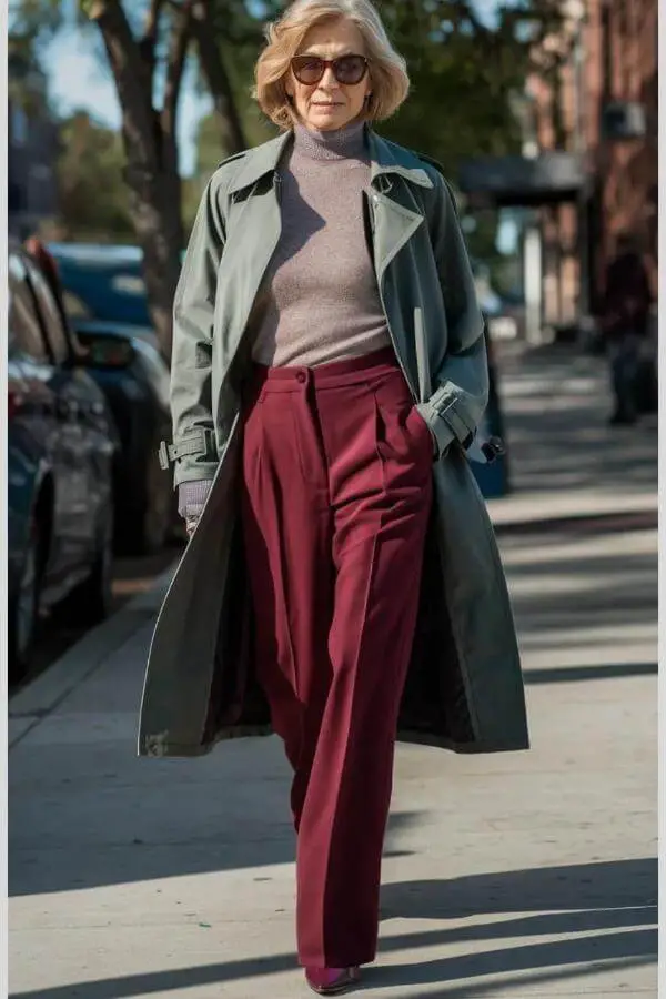 70 Year Old Women Fashion Fall