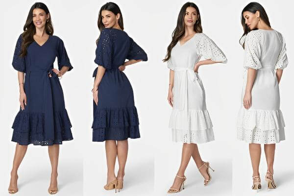 Eyelet Dresses For Women