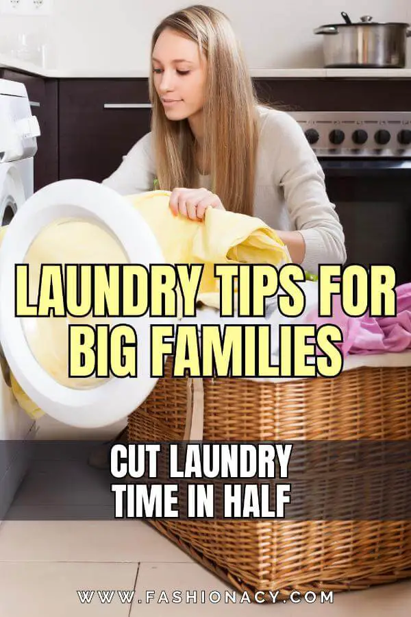 Laundry Tips For Big Families