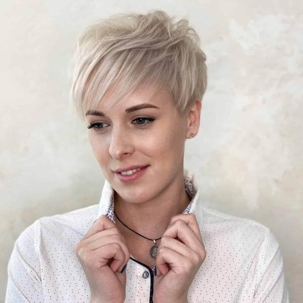 Pixie Cut With Bangs