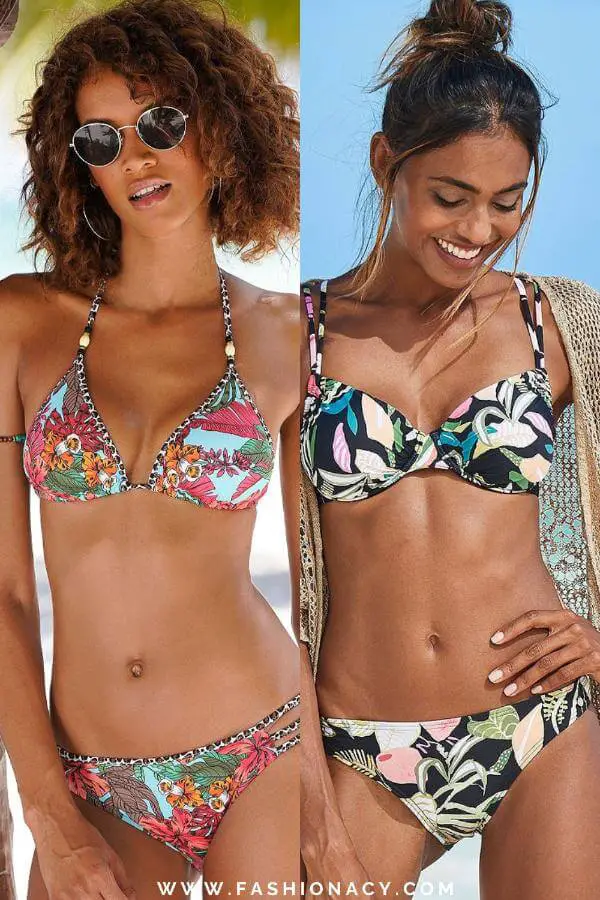 Tropical Beach Swimsuit 