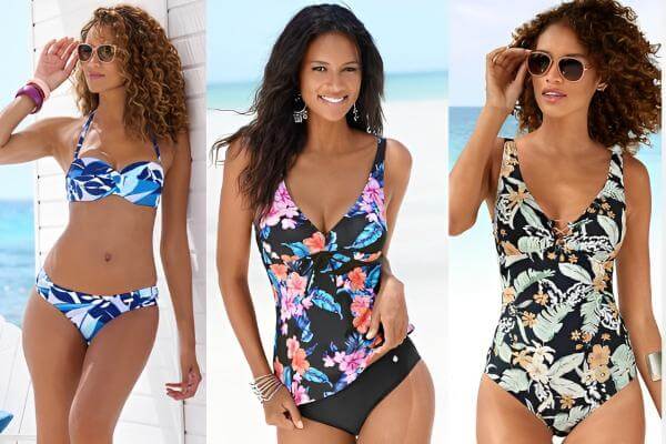 Tropical Swimsuits Women 