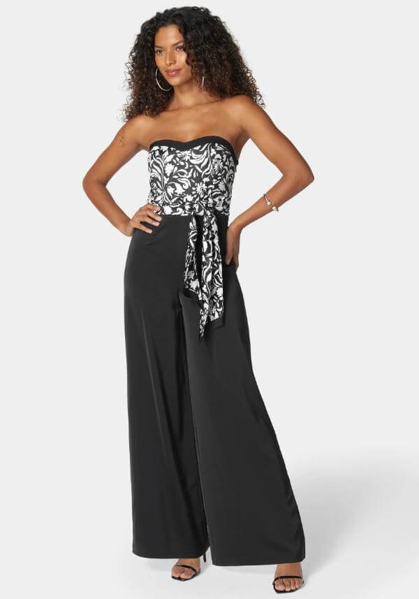 Wide Leg Jumpsuit Casual