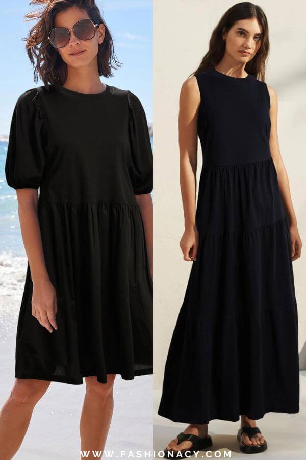 Black Summer Dress Casual