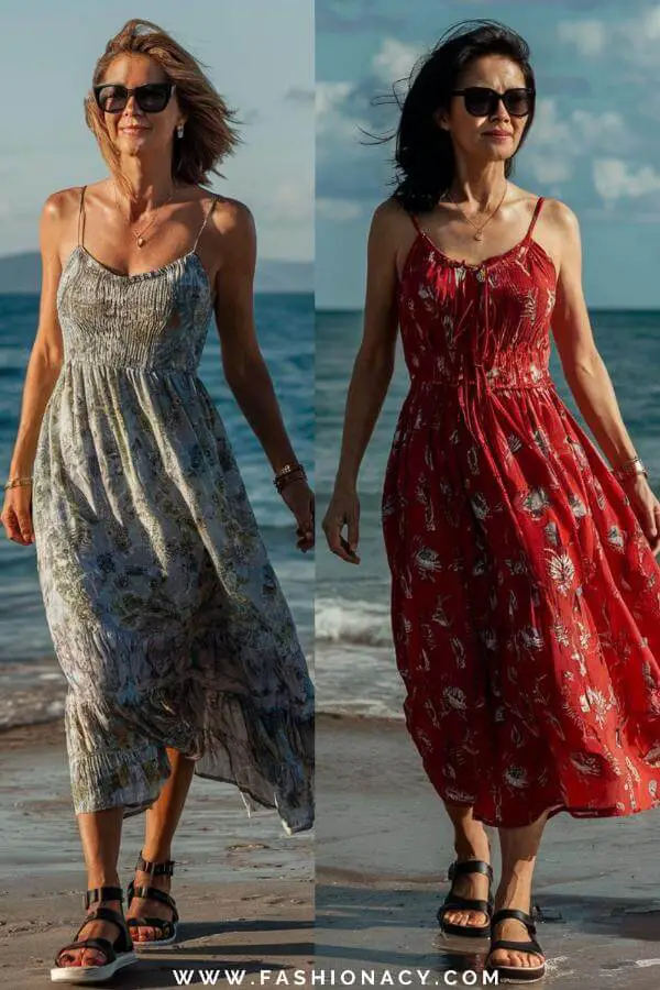 Casual Summer Dresses For Women Over 50