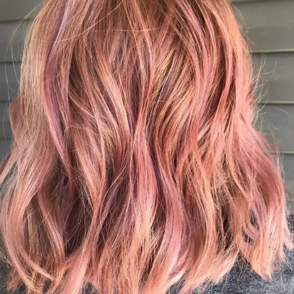 Cherry Blonde Highlights