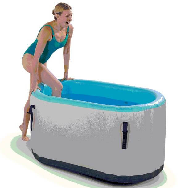 Cold Plunge Tub in Bathroom