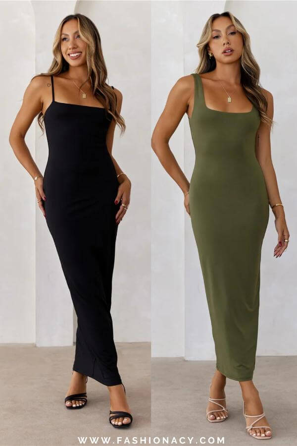 Day Dress Casual Long