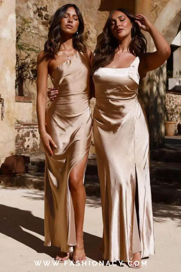 Gold Evening Dresses