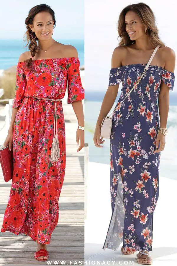 Long Summer Dresses Floral