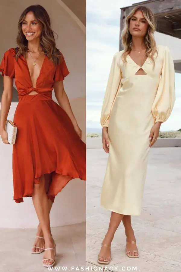 Midi Evening Dresses