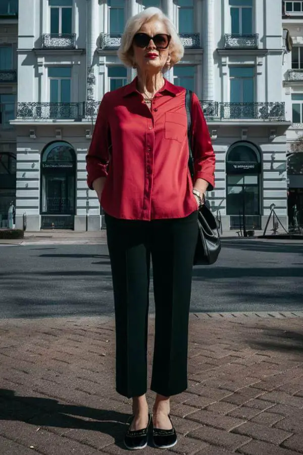 70 Year Old Woman Outfit