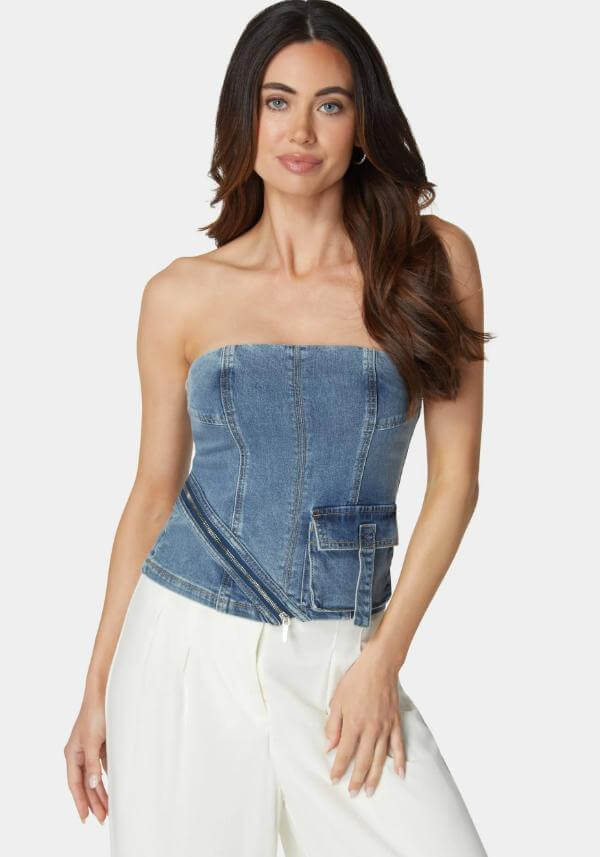 Denim Top Outfit