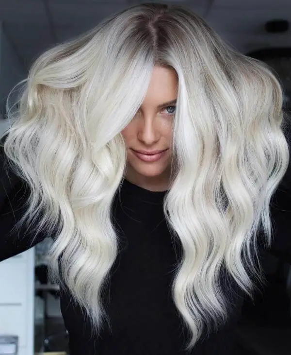 Lowlights Blonde Hair Dark Roots