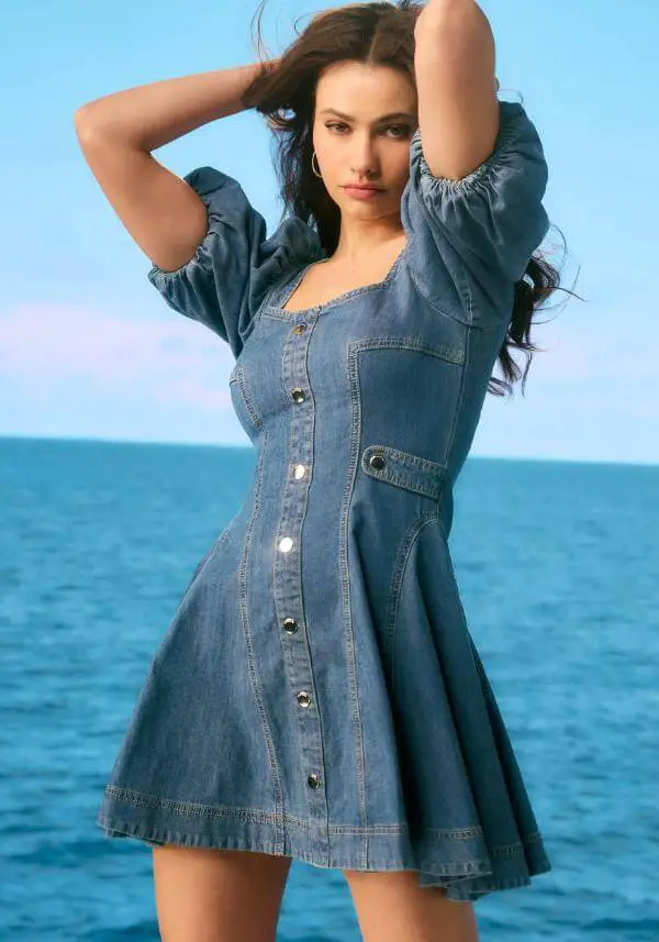 Balloon Puff Sleeve Dress