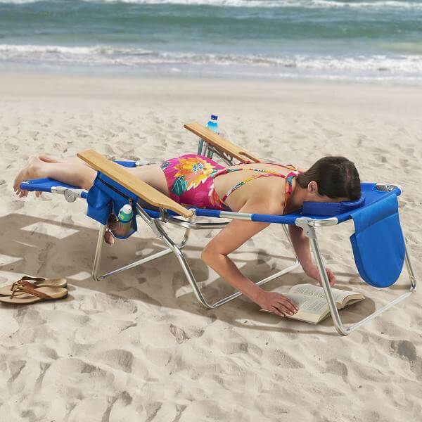 Beach Chair With Face Hole