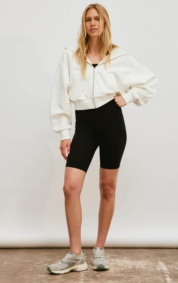 Bike Shorts Outfit Casual