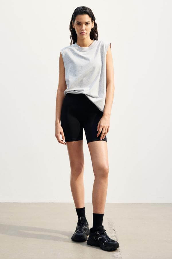 Bike Shorts Outfit Summer Casual