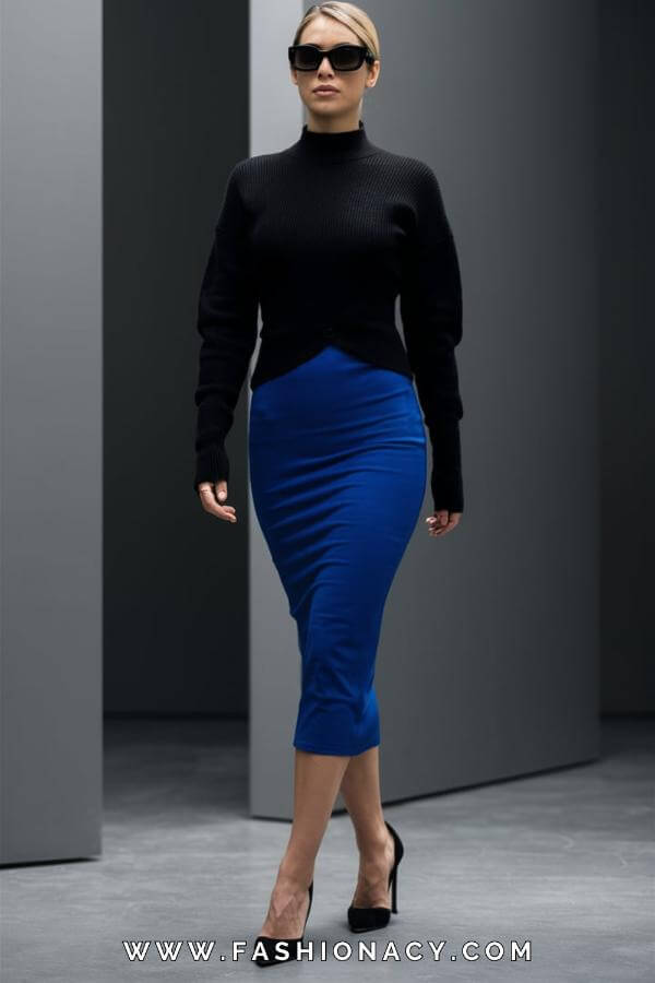 Bodycon Dress With Sweater Over It