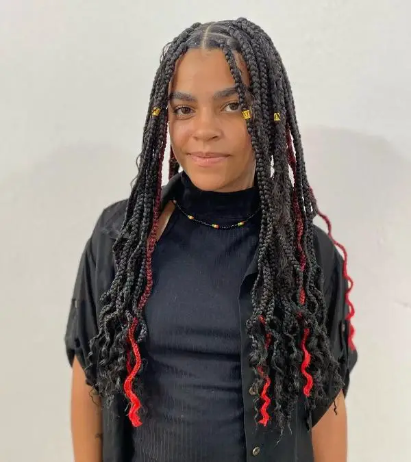 Box Braids Black Women