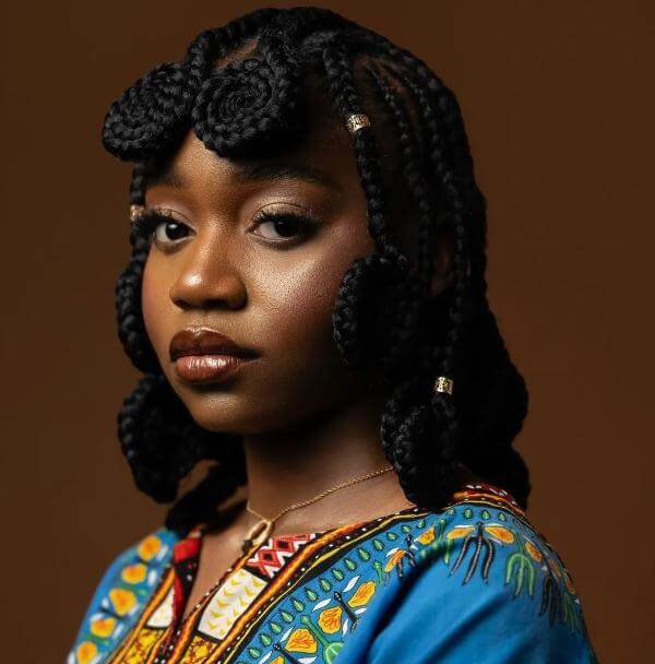 Braids With Beads