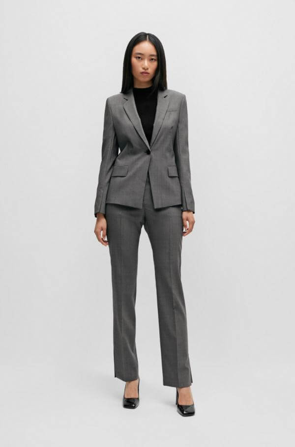 Business Outfits Grey Pants