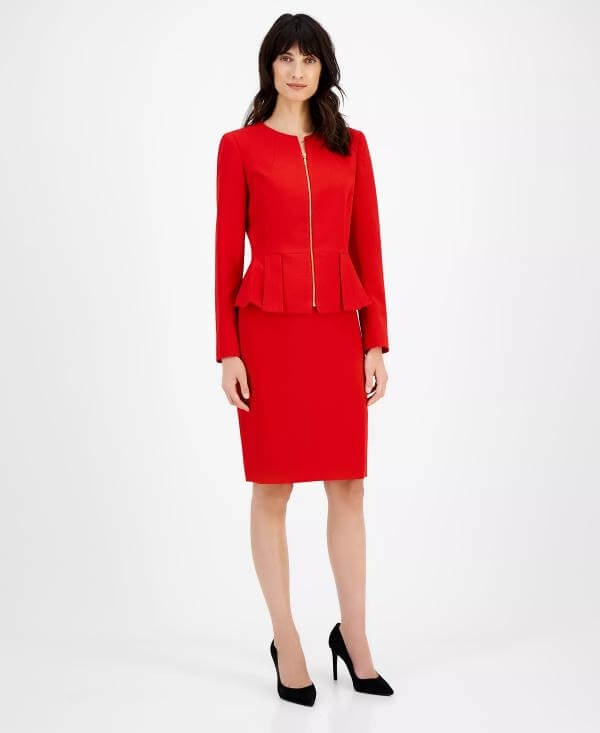 Red Business Outfits