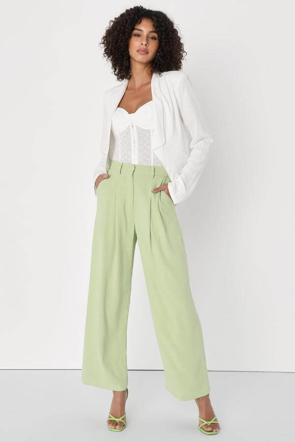 Chic Blazer Outfit Dressy